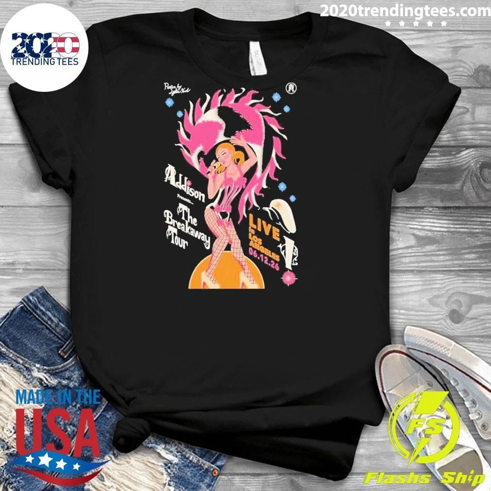Addison Rae The Breakaway Tour 2026 Poster Shirt