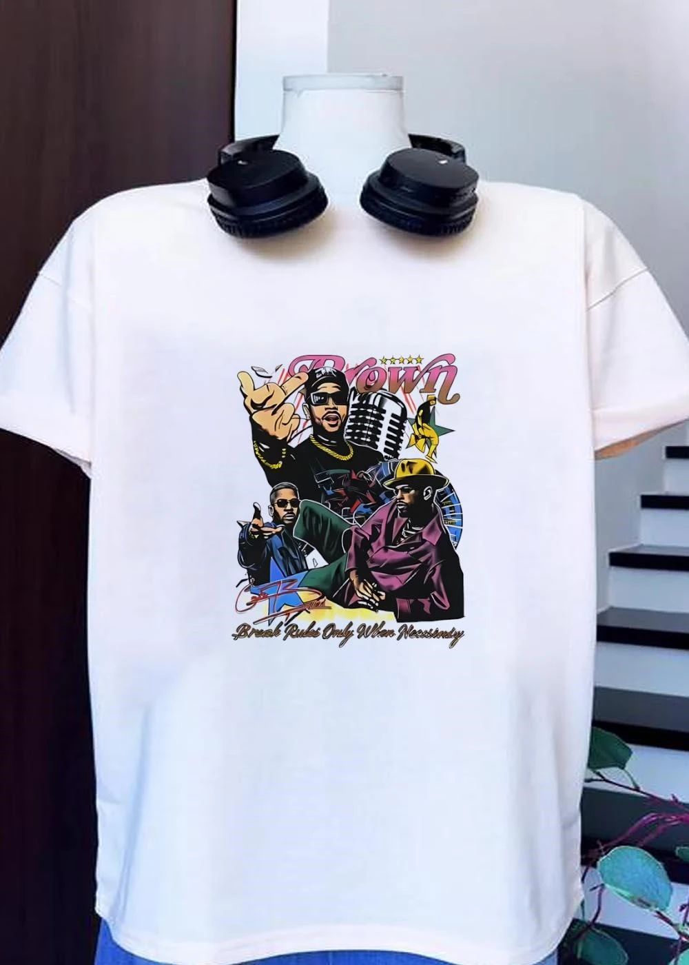 Brown Break Rules Only When Necessary Chris Brown T-Shirt