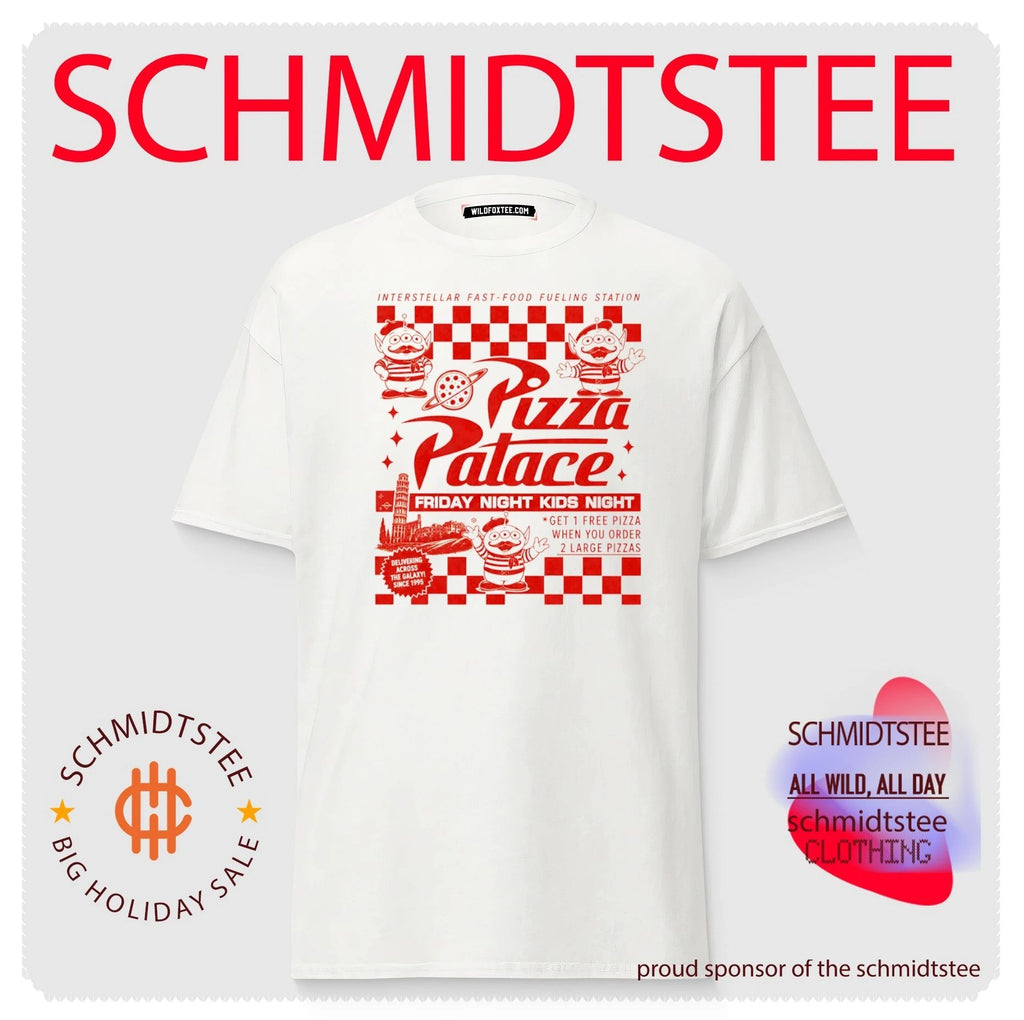 Pizza Palace Interstellar Fast-Food Fueling Station shirt