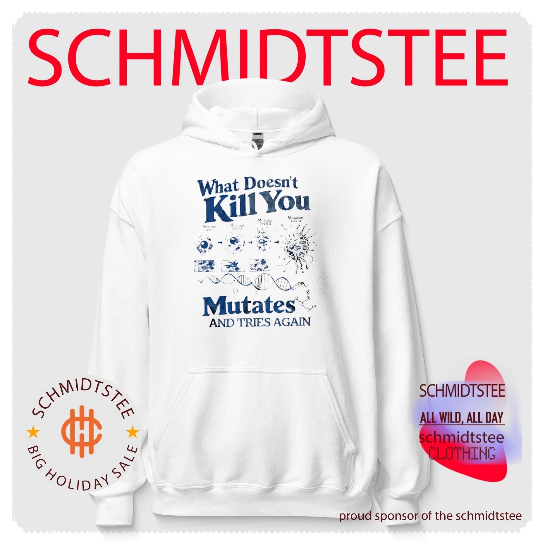 What Doesn’t Kill You Mutates and Tries Again Virus Science shirt