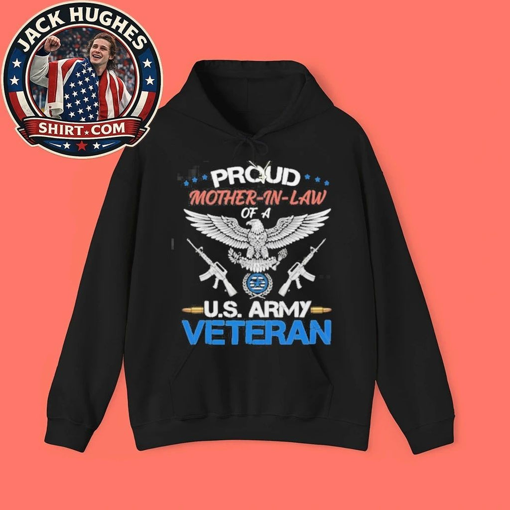 Proud Mother In Law Of A U S Army Veteran Eagle Shirt