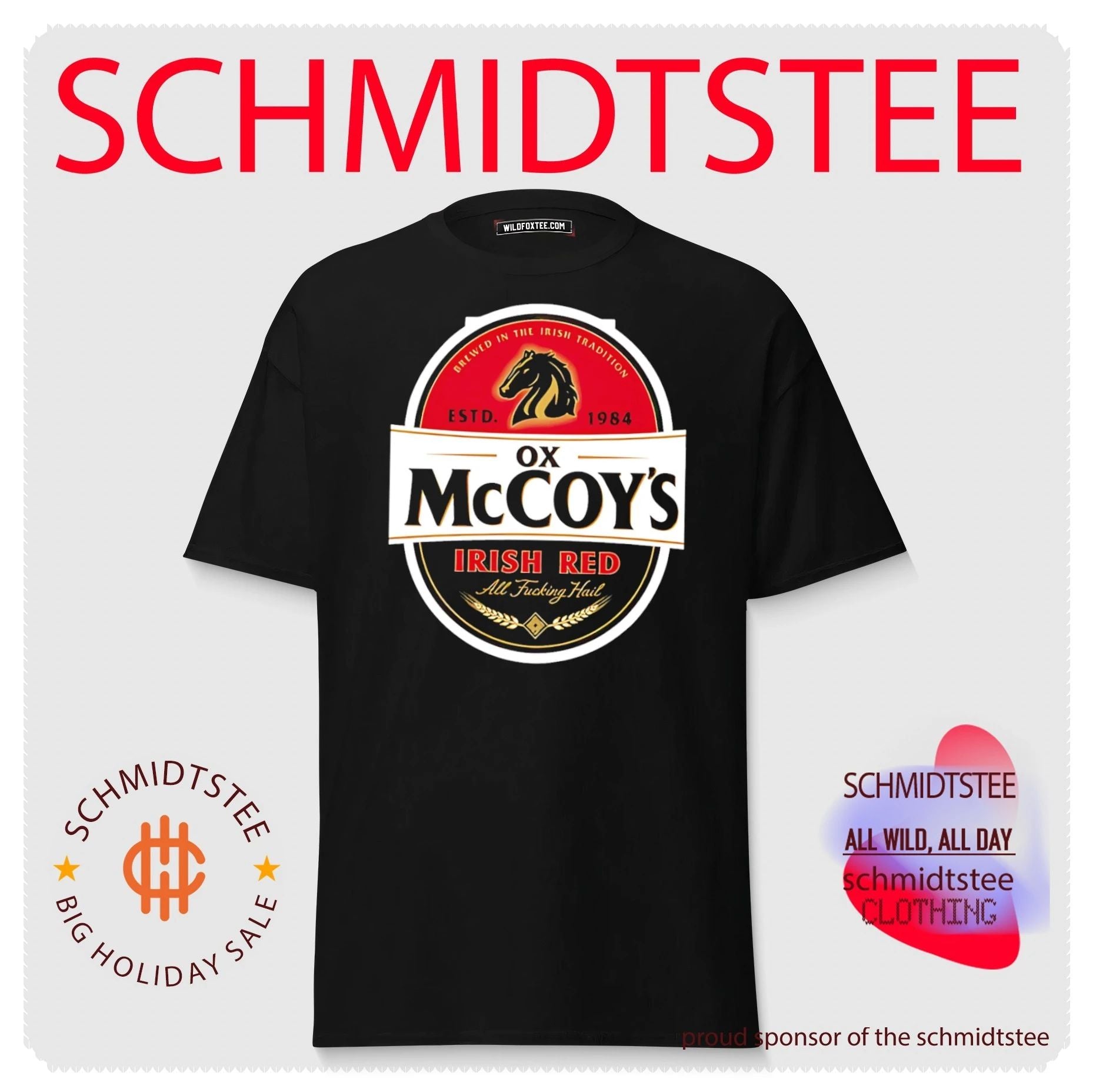 Ox McCoy Irish Red vintage shirt