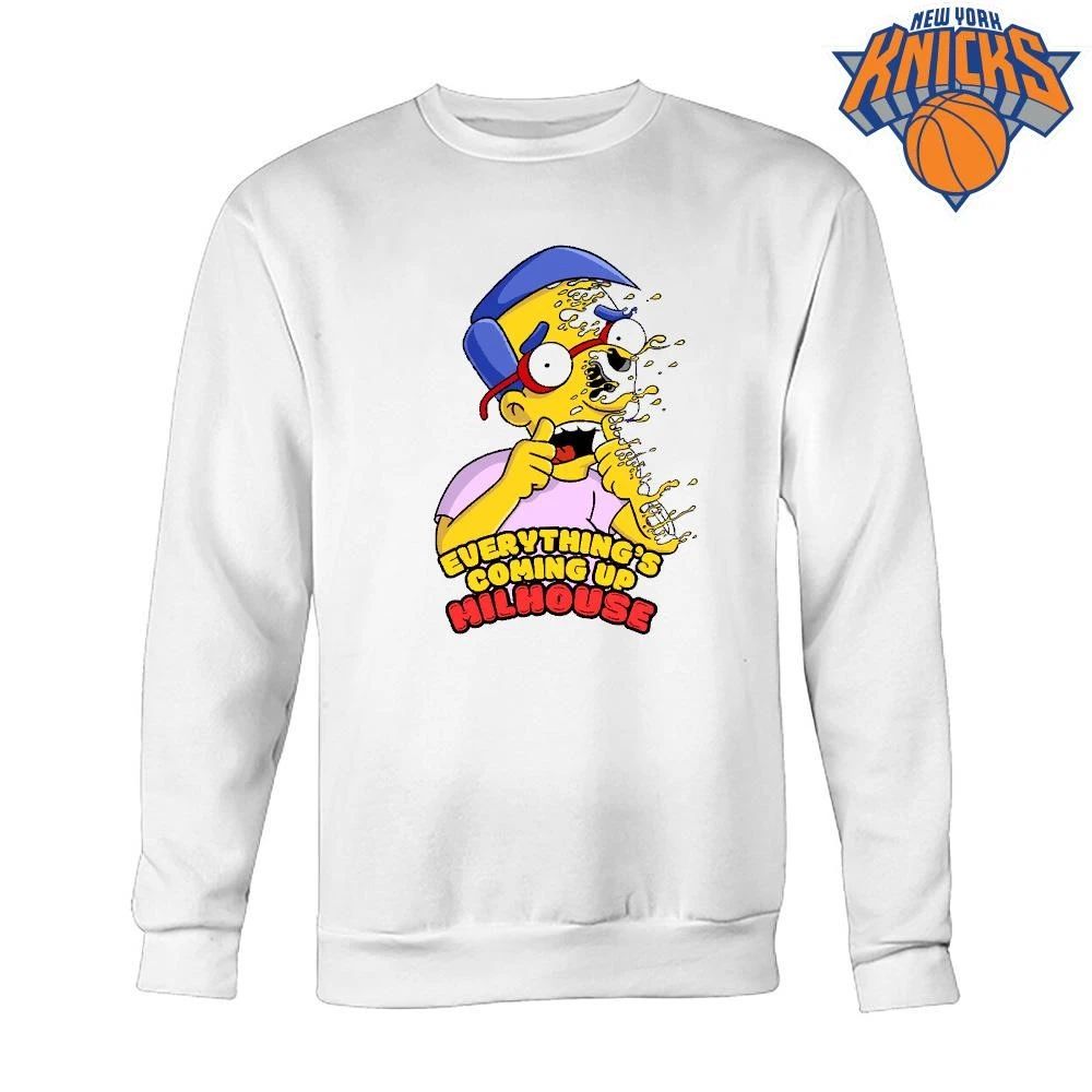Everythings Coming Up Milhouse Trippy Melting Face Acid Pop Art Cartoon shirt