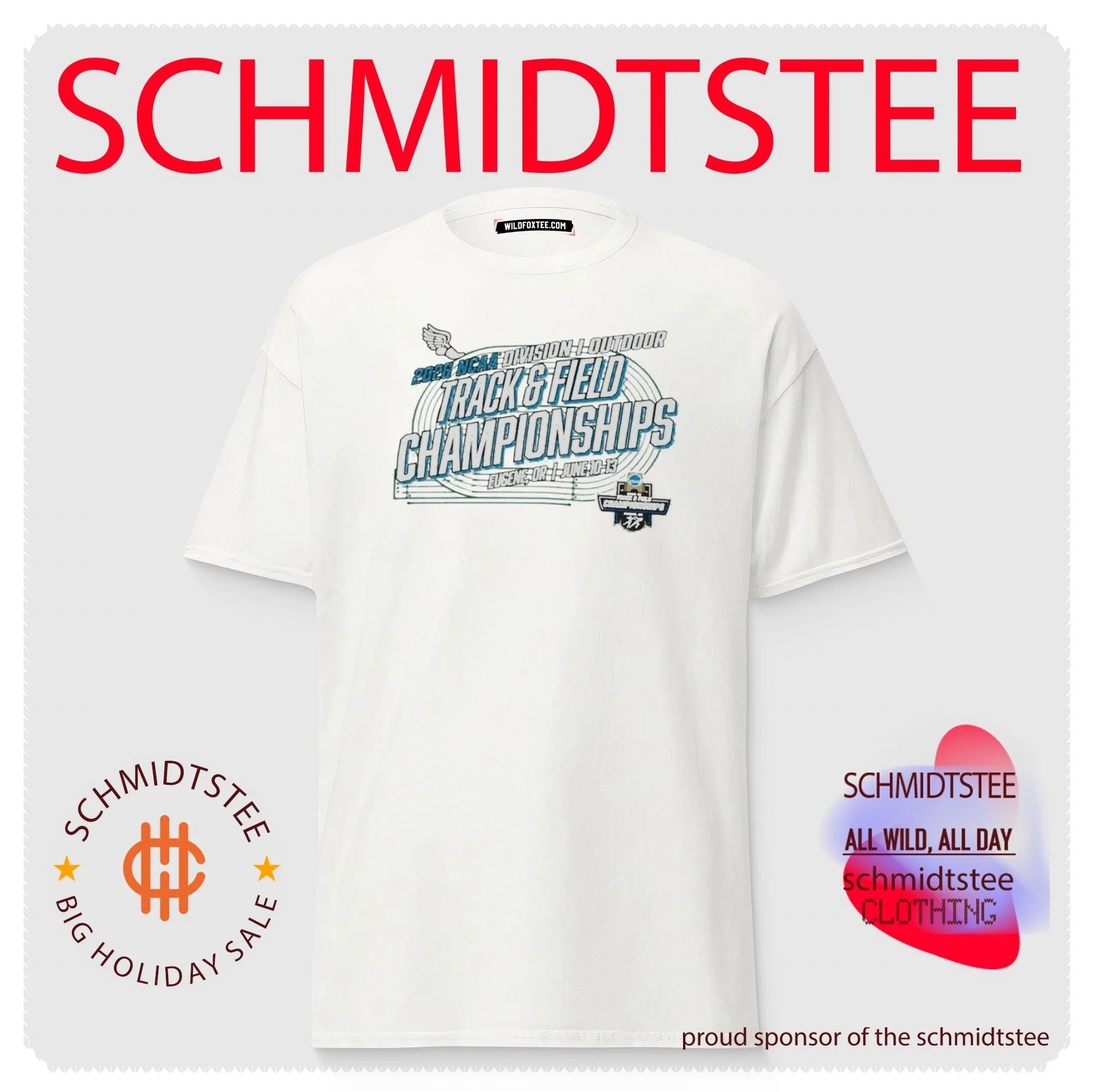 2026 NCAA Division I Outdoor Track and Field Championships shirt