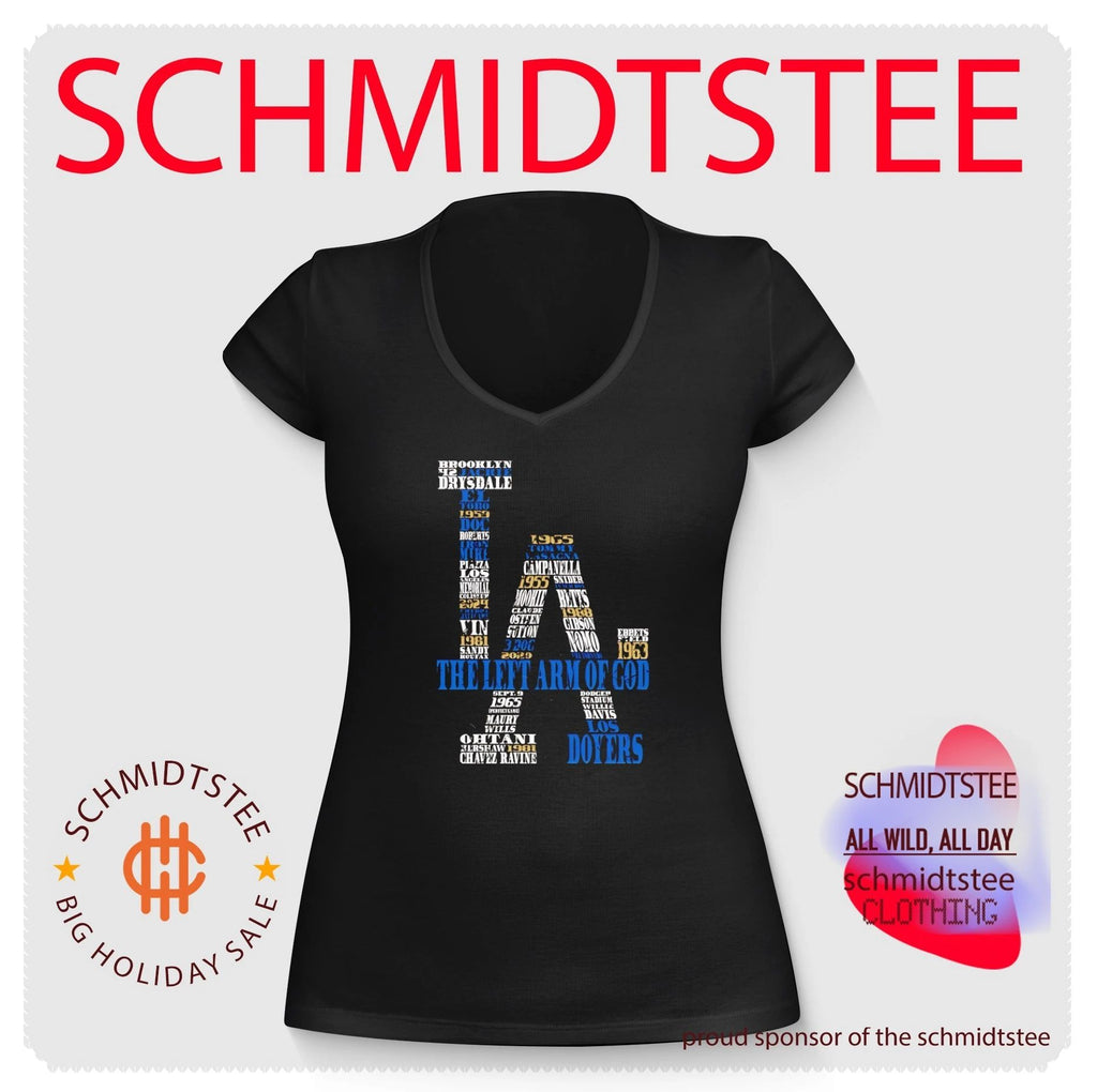 Los Angeles Dodgers The Left Arm of God Legends Collage shirt