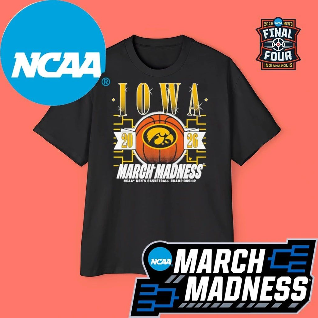 Iowa Hawkeyes MBB 2026 NCAA Women’s Basketball Championship March Madness Logo Shirt
