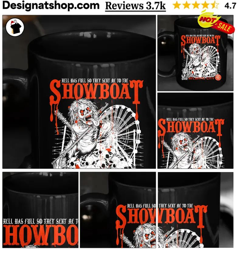 Horror Monster Atlantic City Showboat Hell Was Full So They Sent Me To Shirt