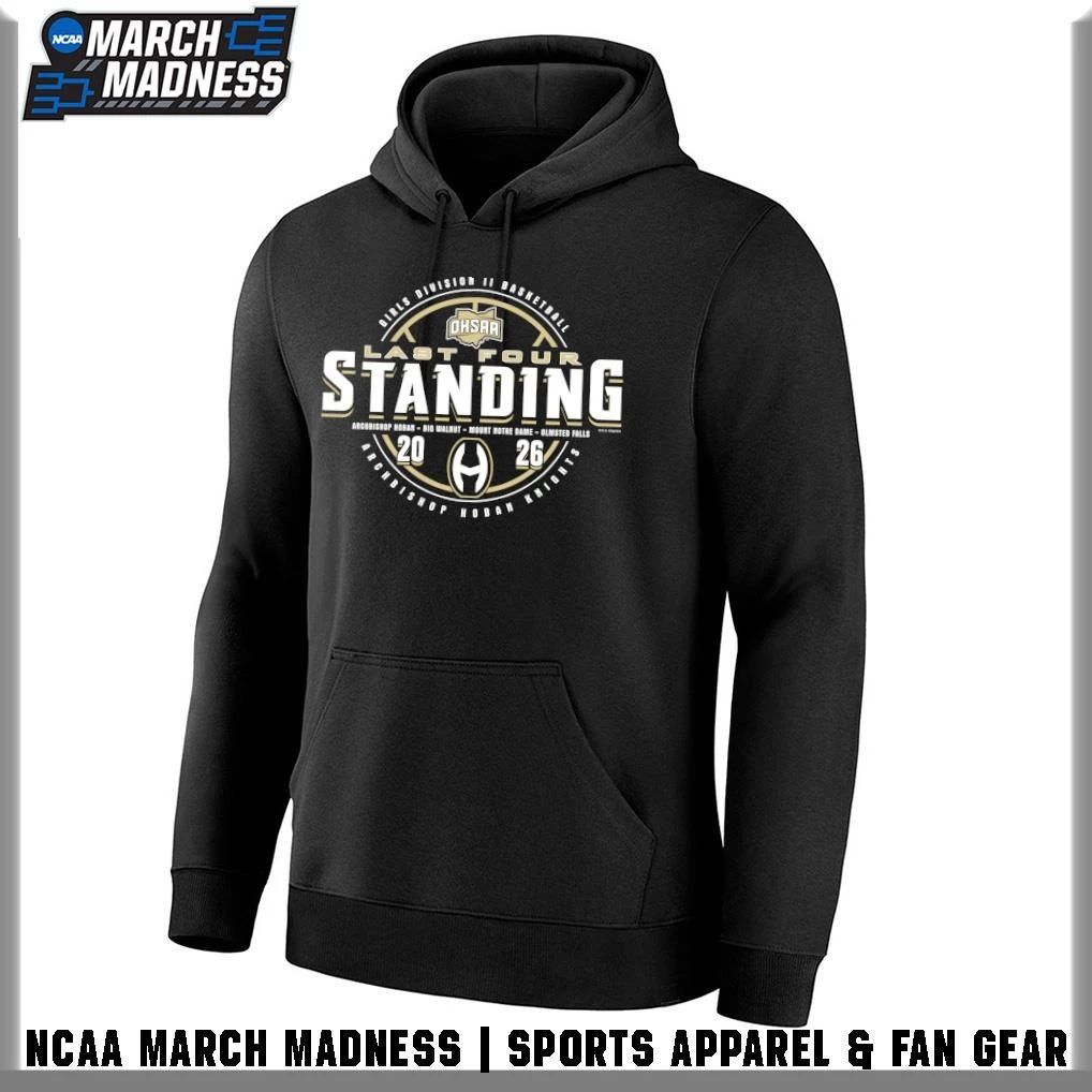 Archbishop Hoban Knights 2026 OHSAA Girls Basketball Division 2 Last Four T-Shirt