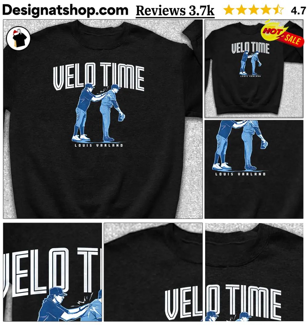 Louis Varland The Velo Slap Toronto baseball shirt