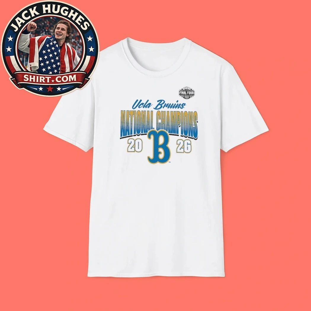 UCLA Bruins 2026 NCAA Women’s Basketball National Champions Schedule Logo Shirt