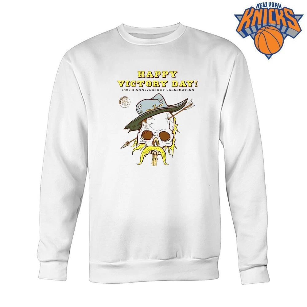 Happy Victory Day 149th Anniversary Celebration Cowboy Skull Arrow Shirt