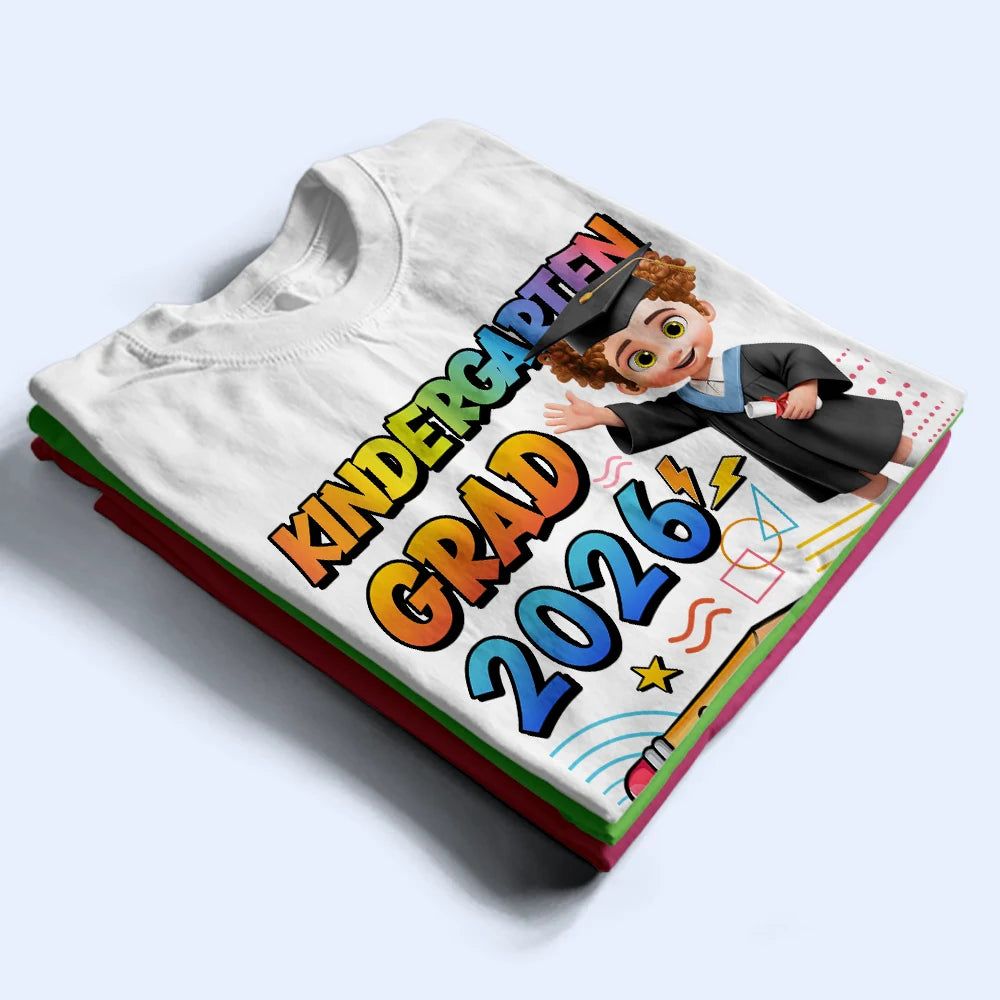 Preschool Kindergarten Graduation - Personalized T Shirt
