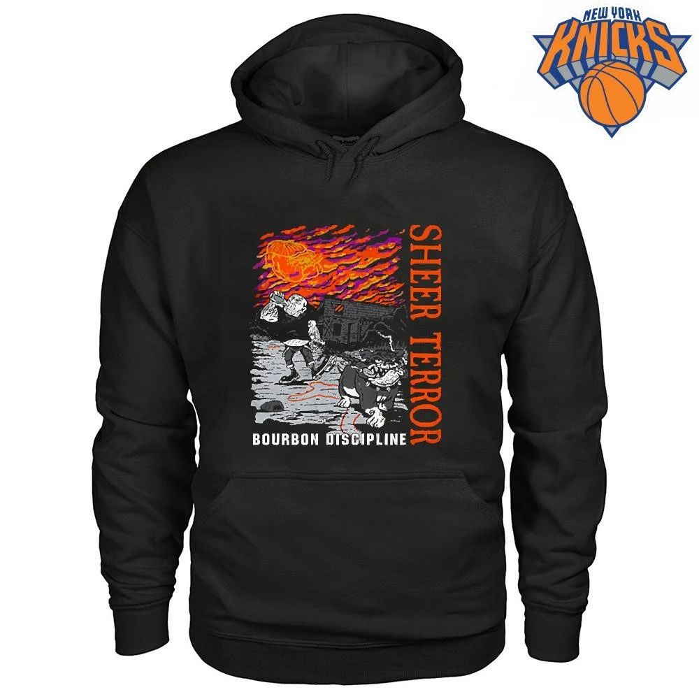 Sheer Terror Bourbon Discipline Angry Bulldog Walking With Chains Owner Shirt