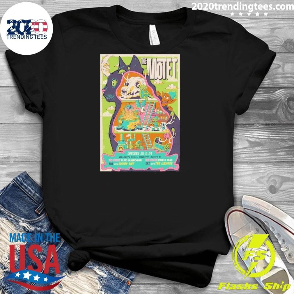 The Motet Denver CO October 30-31 Halloween 2026 Shirt