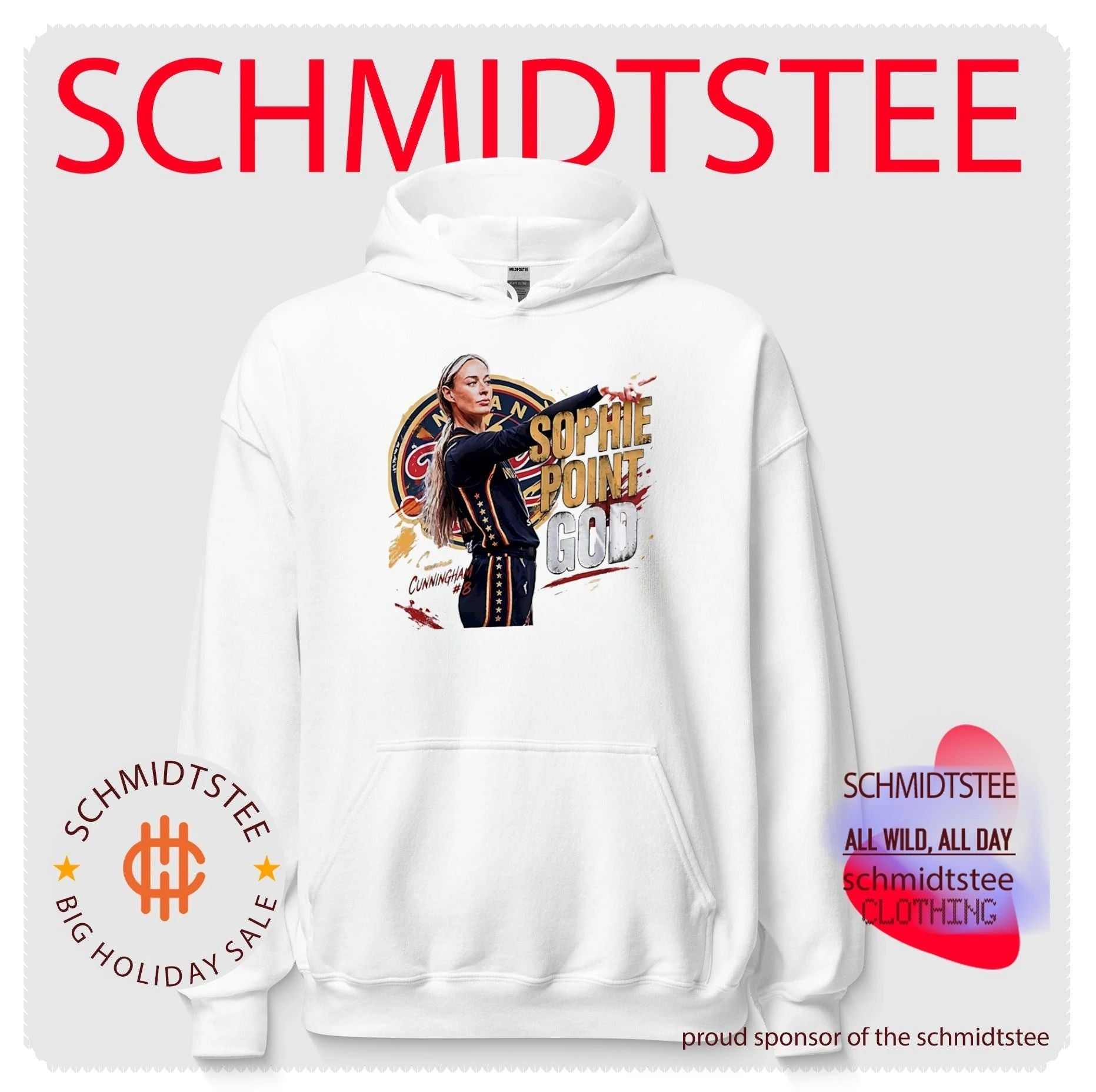 Point God Sophie Cunningham Indiana Fever WNBA graphic shirt