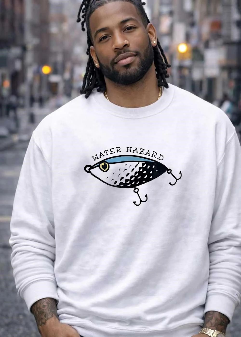 Fishing Gear Water Hazard Fish Lure T-Shirt