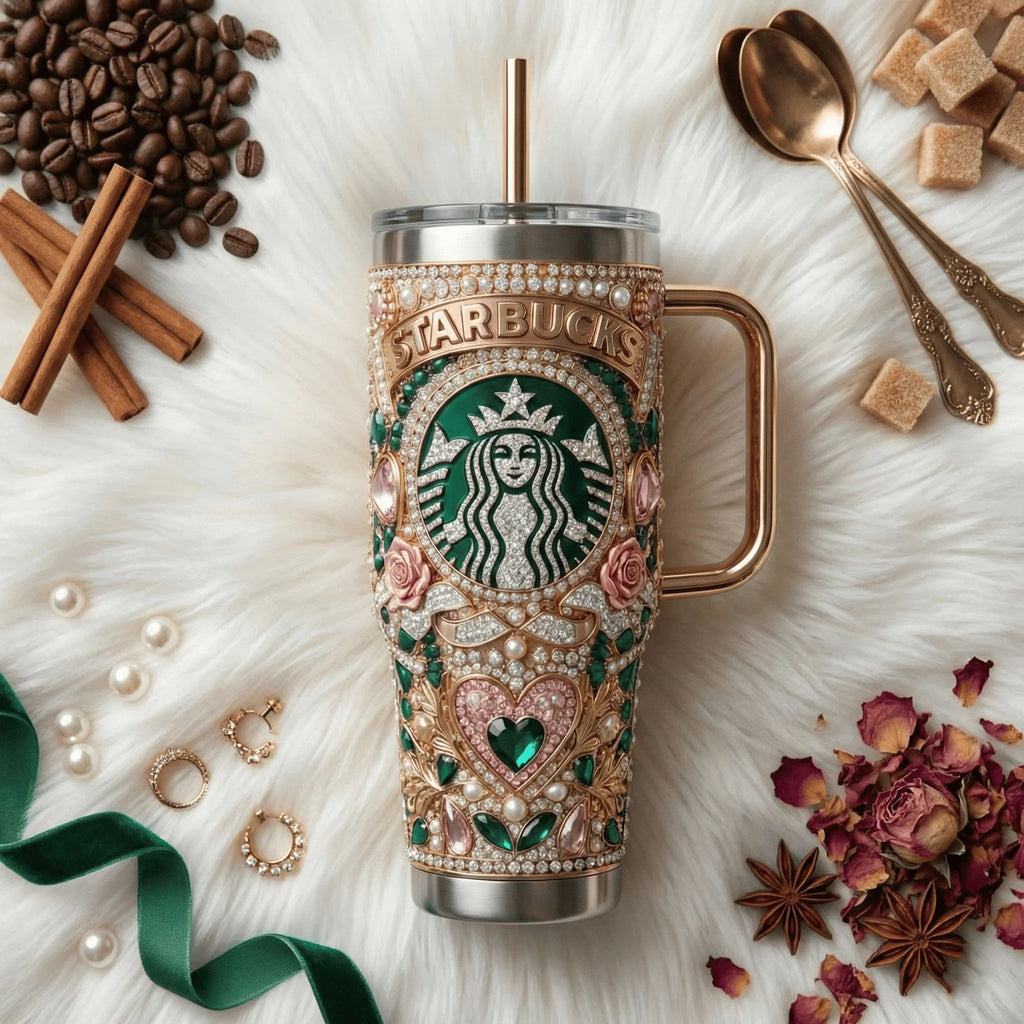 Starbucks Royal Jeweled YETI Tumbler