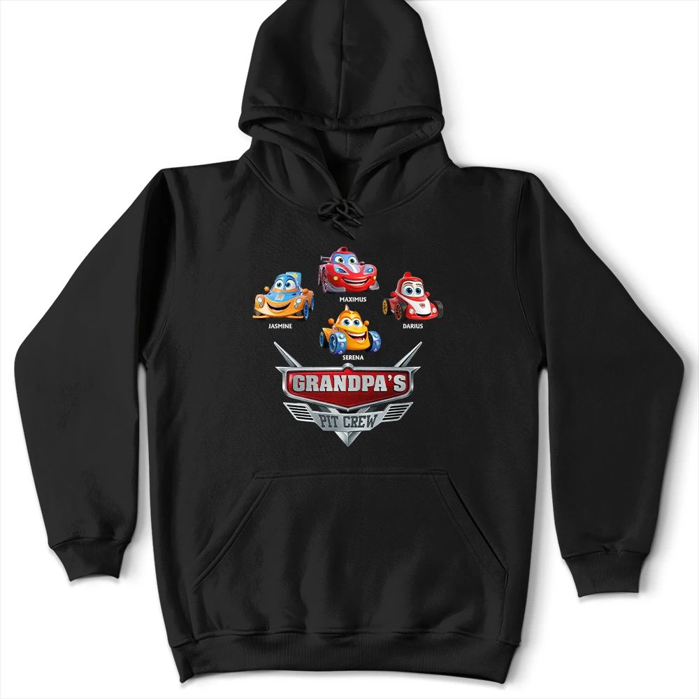 Daddy's Pit Crew Kid Car - Personalized T Shirt