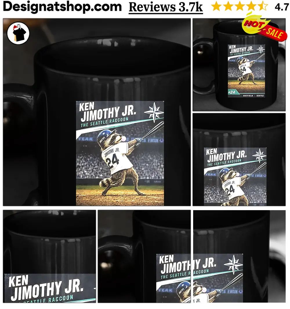 Seattle Mariners Ken Jimothy Jr The Seattle Raccoon shirt
