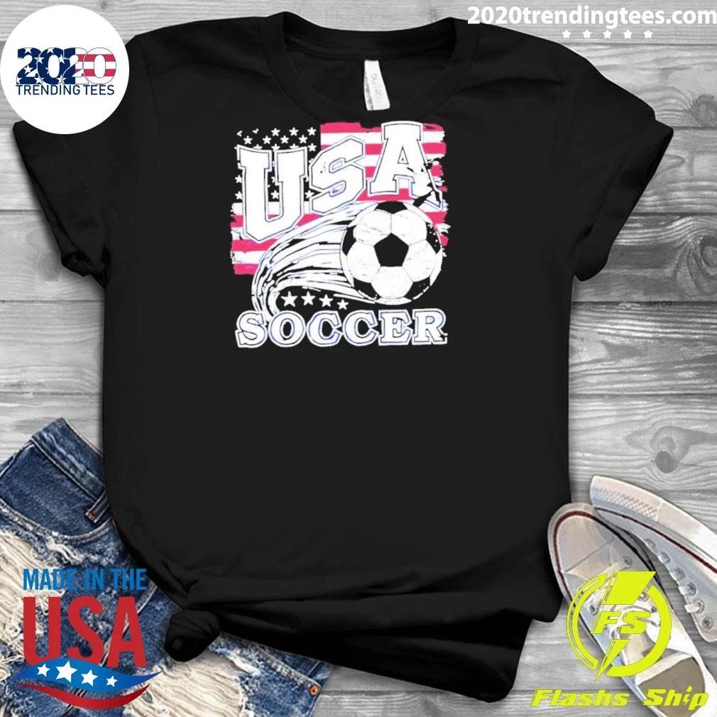 Usa Soccer Heritage Vintage Shirt