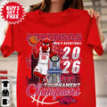 Arkansas Men’s Basketball 2026 SEC Tournament Champions T-Shirt