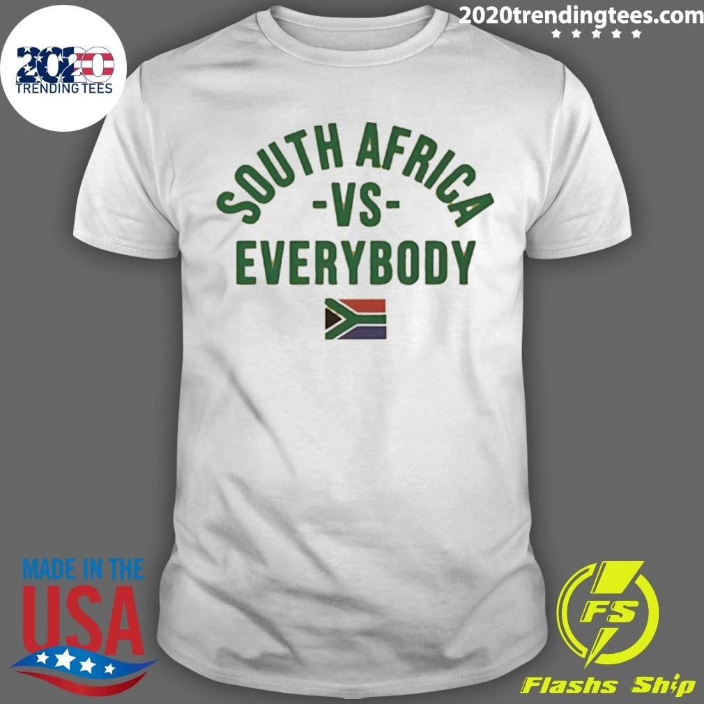 South Africa vs Everybody Patriotic shirt