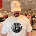 Vladimir Putin Donald Trump and Kim Jong Un holding toy vintage shirt