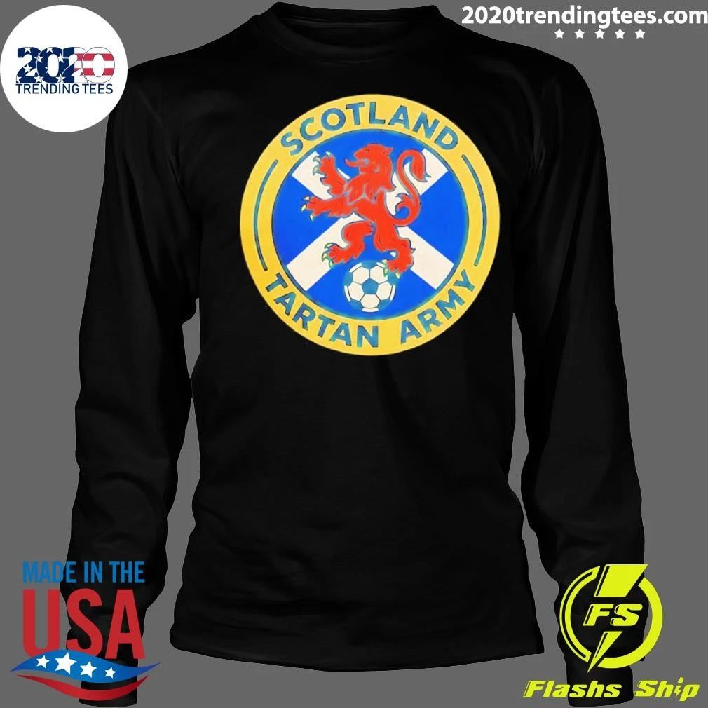 Scotland Tartan Army Scotland On Tour Usa 2026 Shirt
