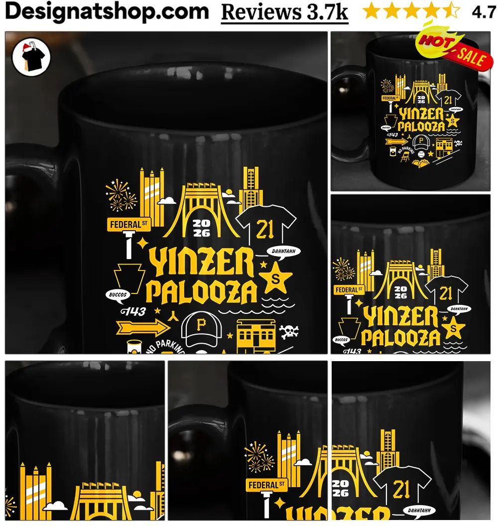 Pittsburgh city skyline Yinzer Palooza federal st 21 buccos 143 shirt