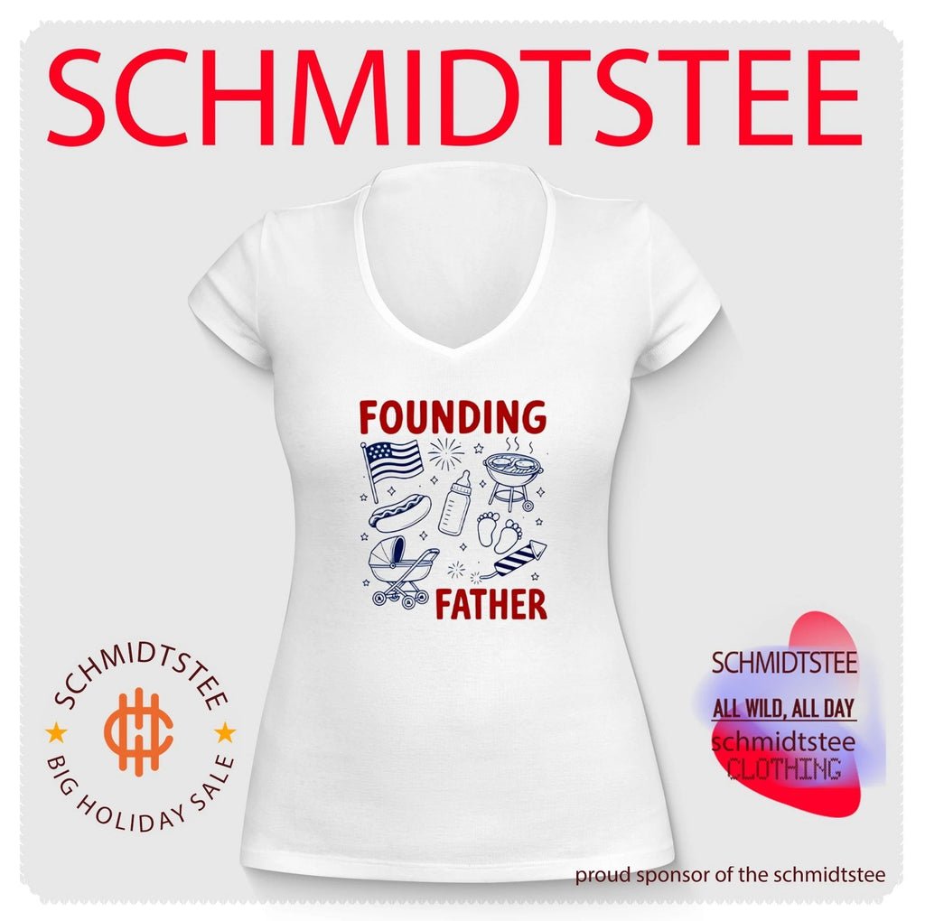 Founding Father 4th Of July Couple Shirt
