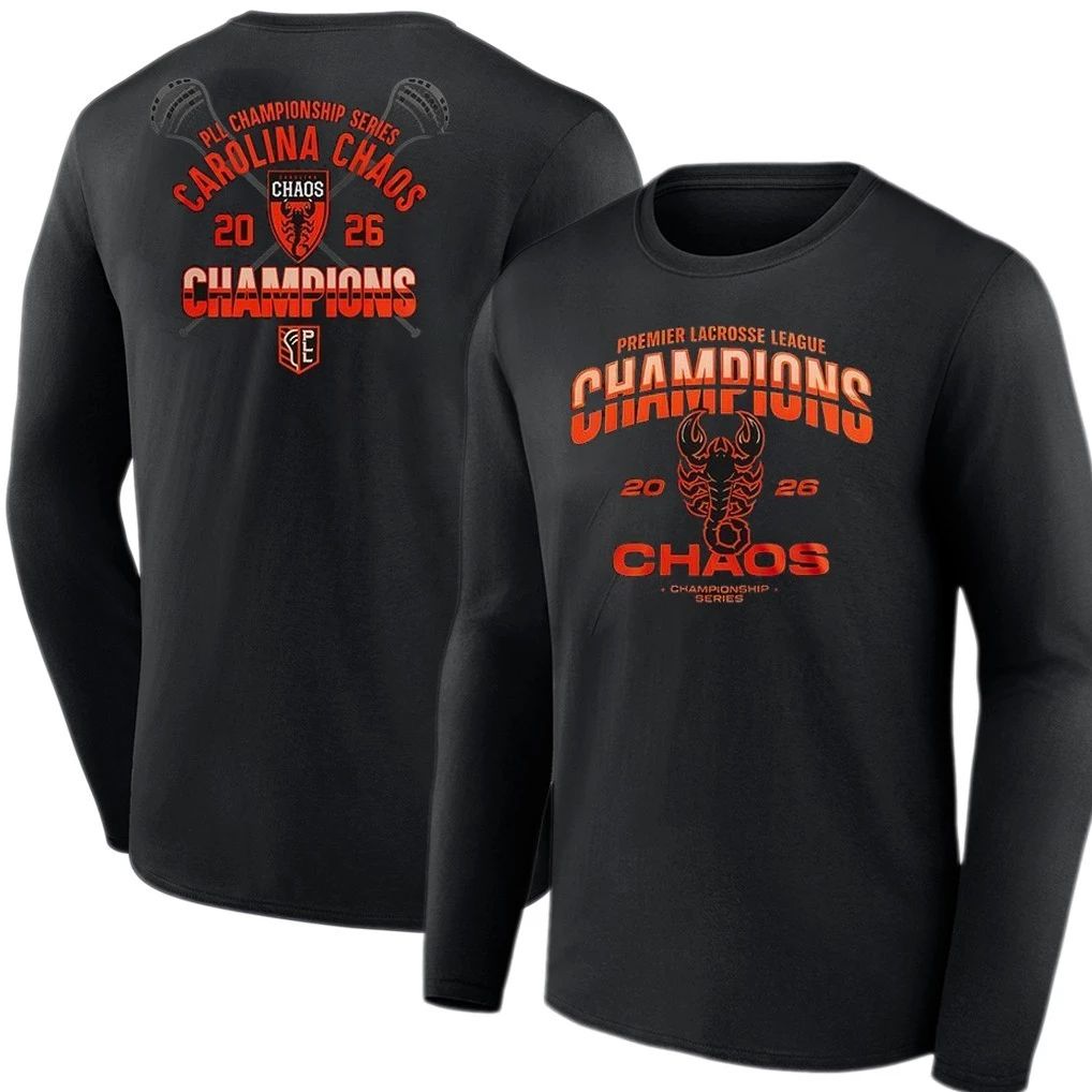 PPL Championship Series Carolina Chaos 2026 Champions Official Locker Room T-Shirt