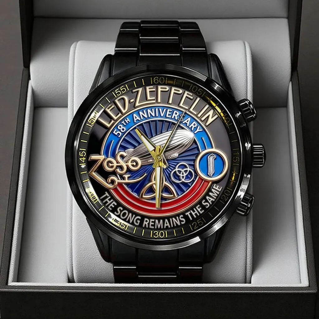 Led Zeppelin 58th Anniversary The Song Remains The Same Zoso Watch