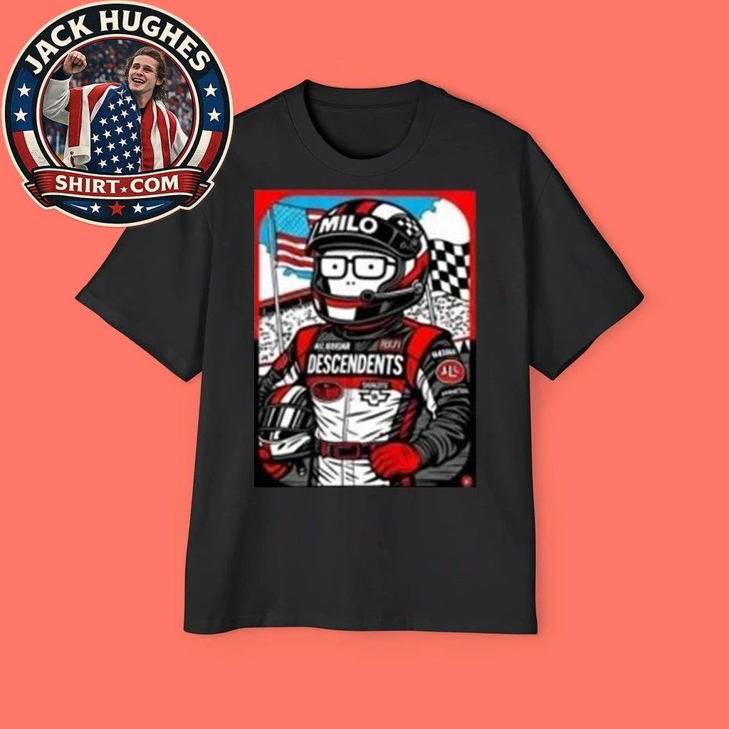 Descendents Ricky Milo Live At The Fillmore Charlotte February 21 2026 Exclusive Nascar Gig Poster Artwork By Garage Land Shirt