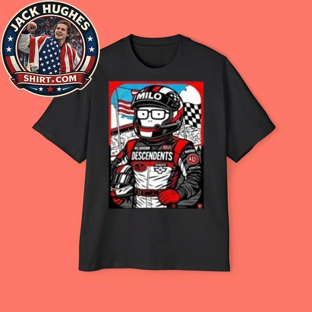 Descendents Ricky Milo Live At The Fillmore Charlotte February 21 2026 Exclusive Nascar Gig Poster Artwork By Garage Land Shirt