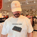 Can you make a word with this keyboard graphic shirt