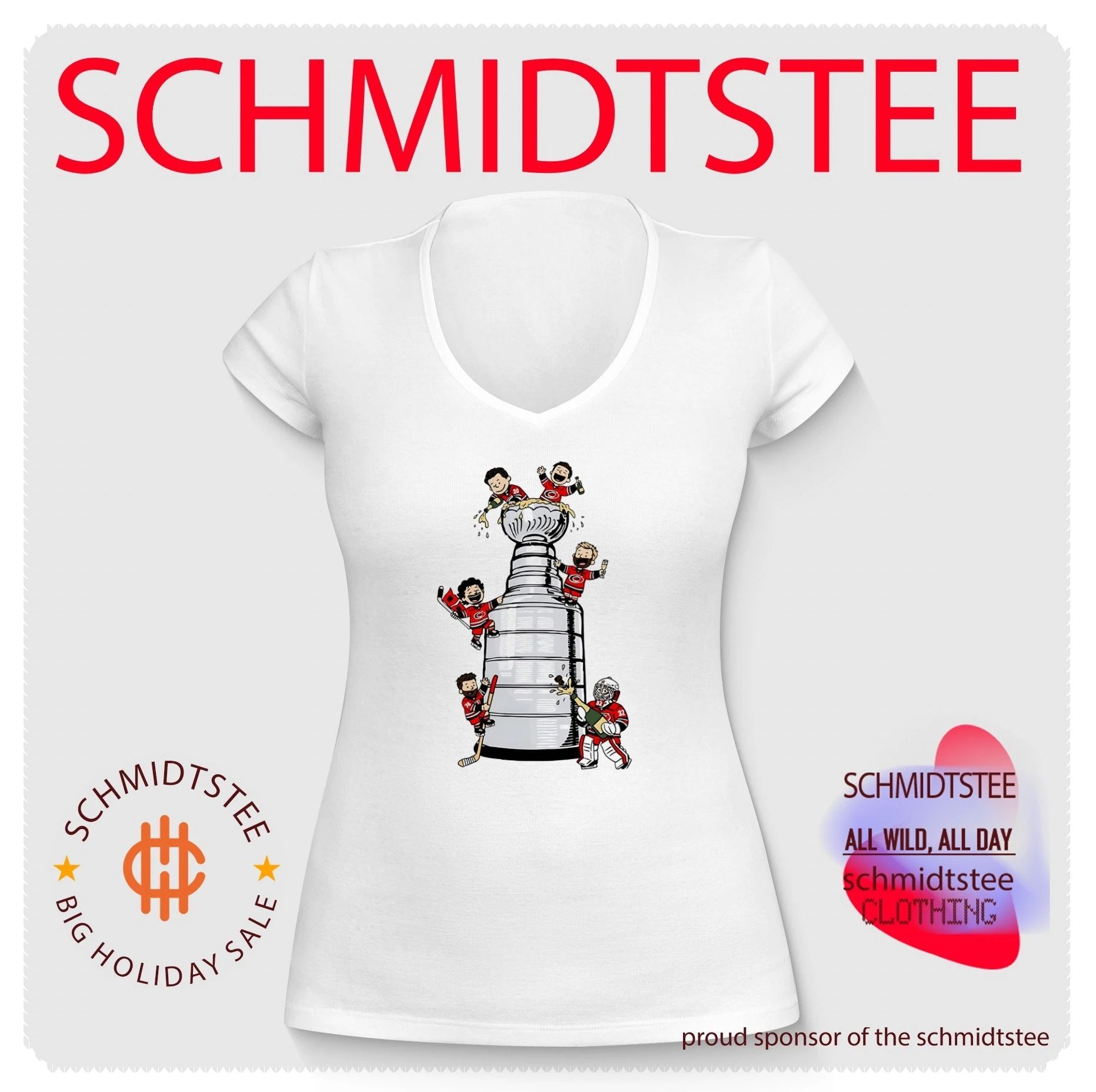 Carolina Hurricanes Stanley Cup Celebration Peanuts Style shirt