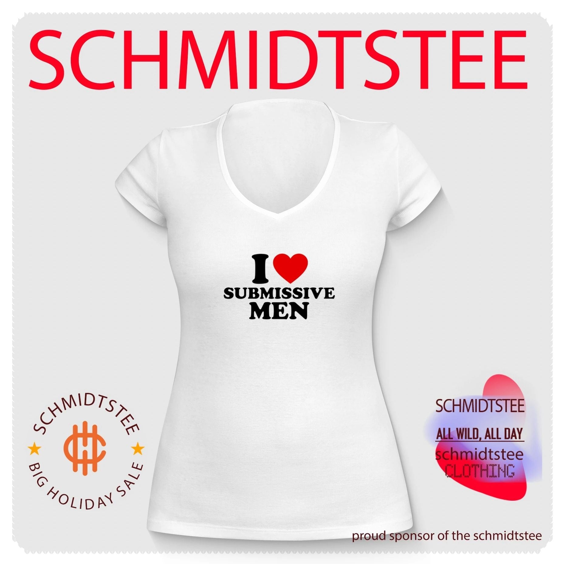 I Love Submissive Men relationship humor shirt