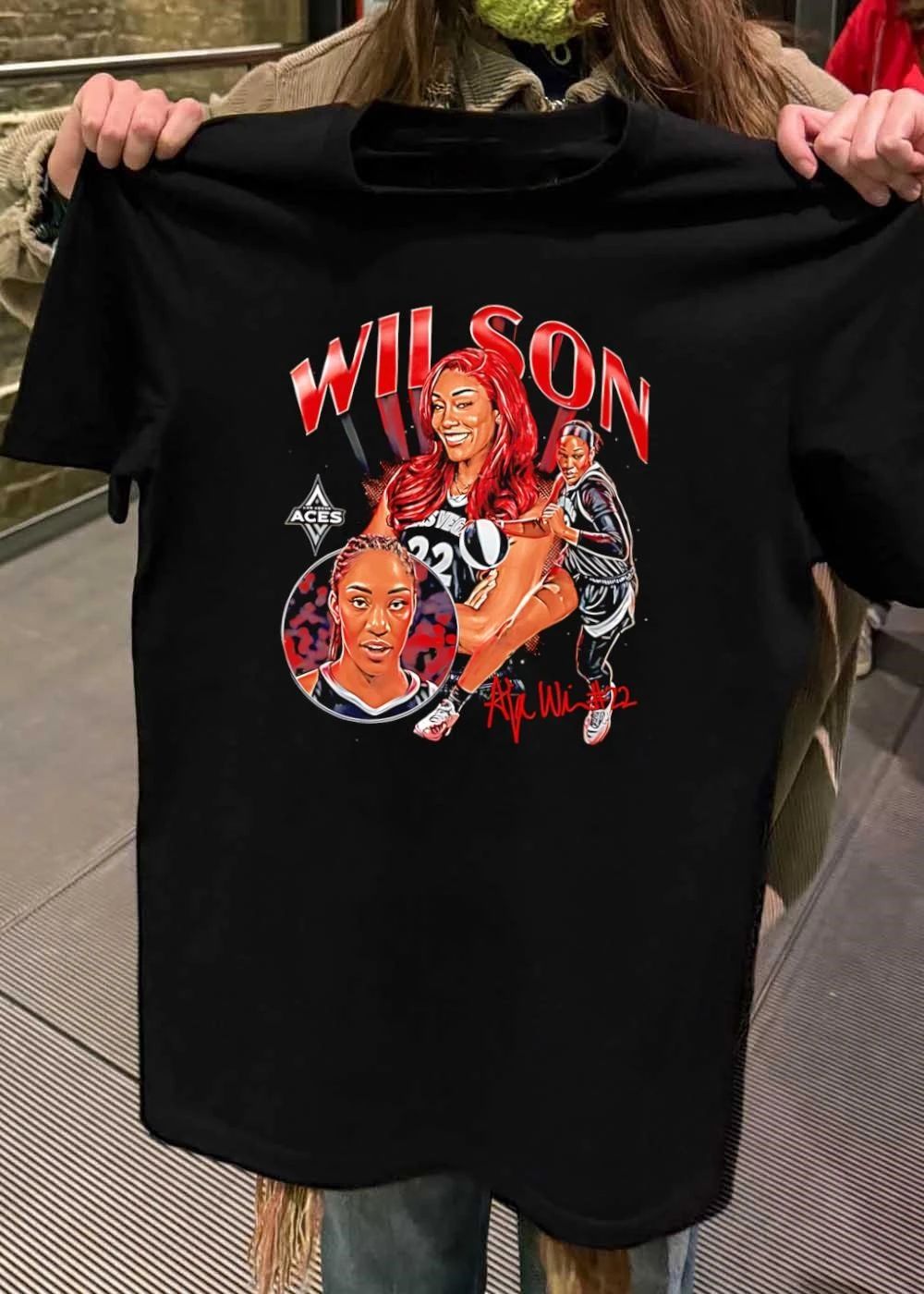 Aja Wilson 22 Las Vegas Aces shirt