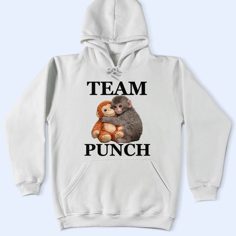 Team Punch Cute Monkey - Personalized T Shirt