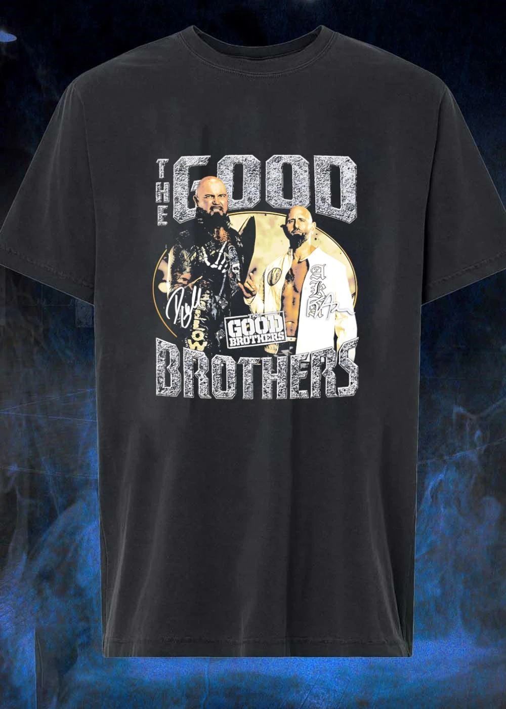Doc Gallows and Karl Anderson Signed The Good Brothers T-Shirt