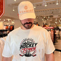 Raleigh is a Hockey Town graphic shirt