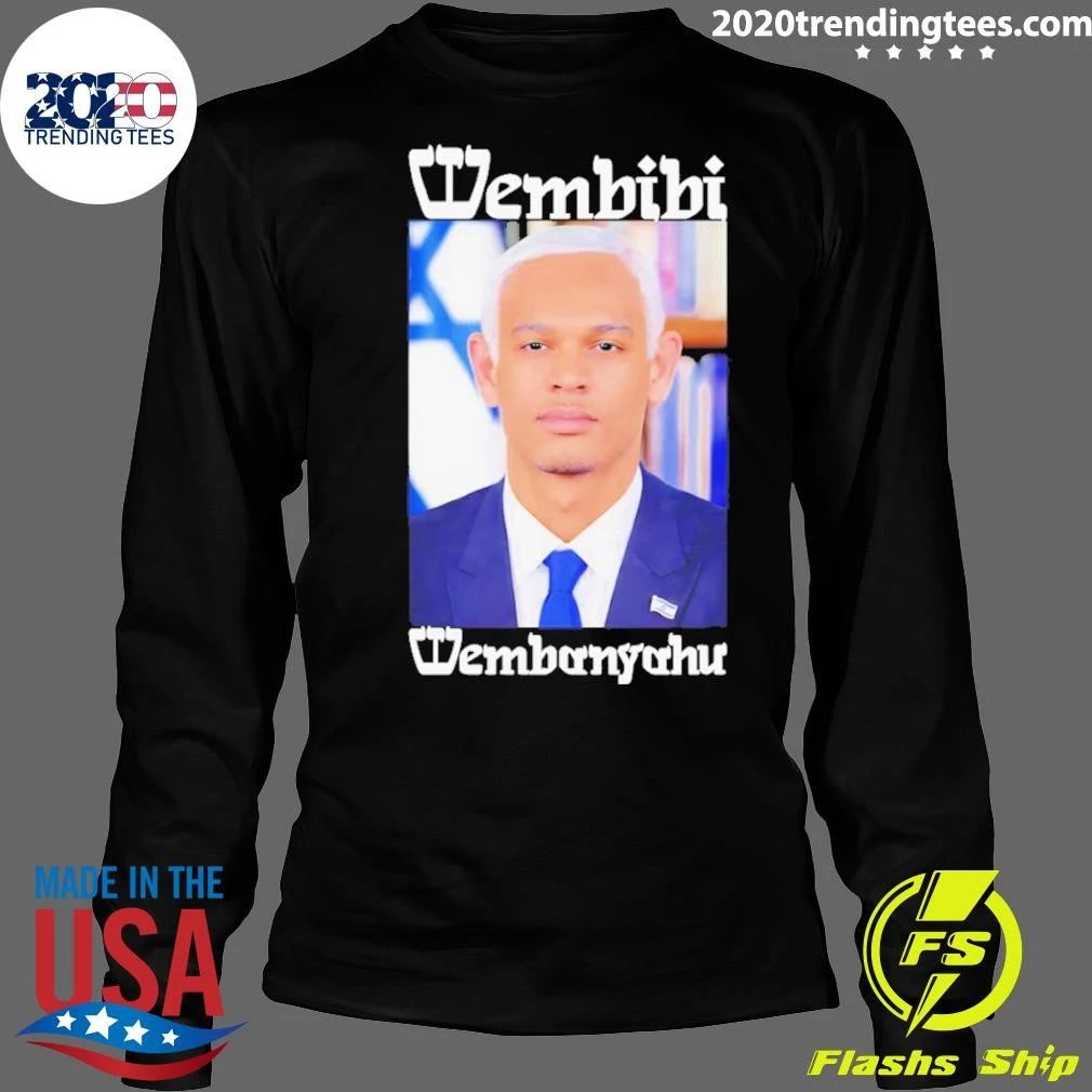 Wembibi Wembanyahu Victor Wembanyama X Benjamin Netanyahu Israel 2026 Shirt