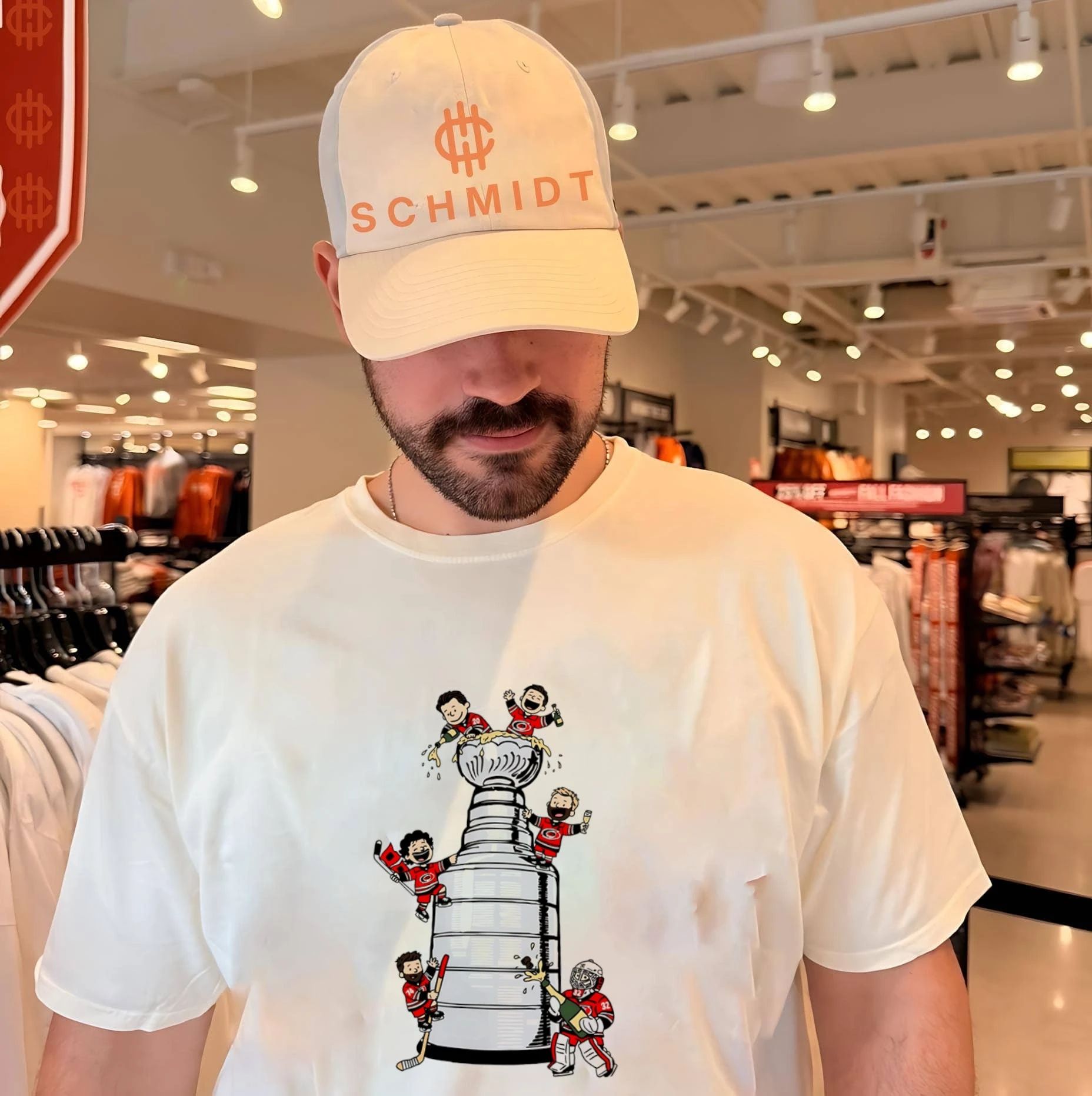 Carolina Hurricanes Stanley Cup Celebration Peanuts Style shirt
