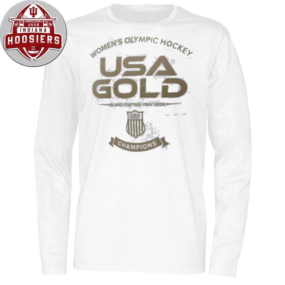 Women’s USA Hockey Winter Olympics Gold Medal Core Milano Cortina Italy 2026 Shirt
