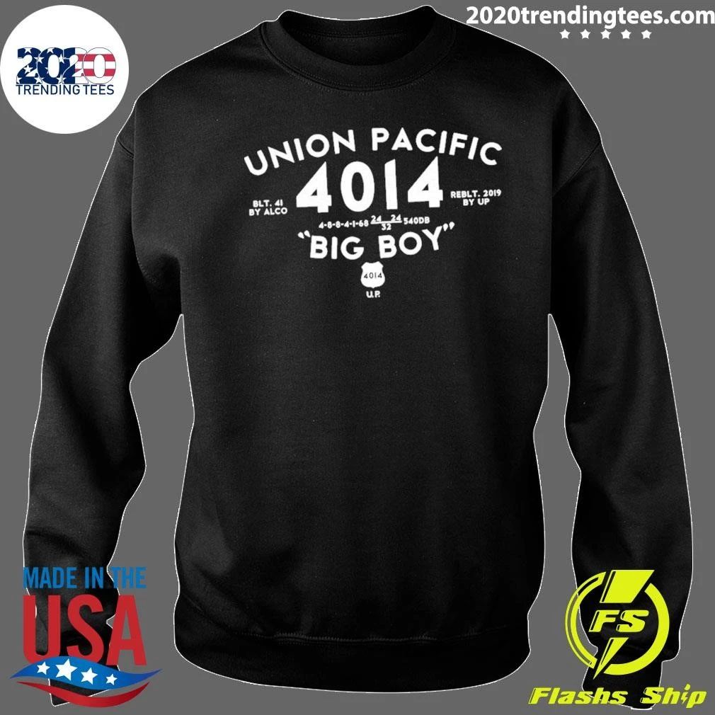 Big Boy 4014 Union Pacific Steam Engine Railroad Shirt