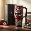 Georgia Bulldogs Dawg Nation Tumbler With Handle