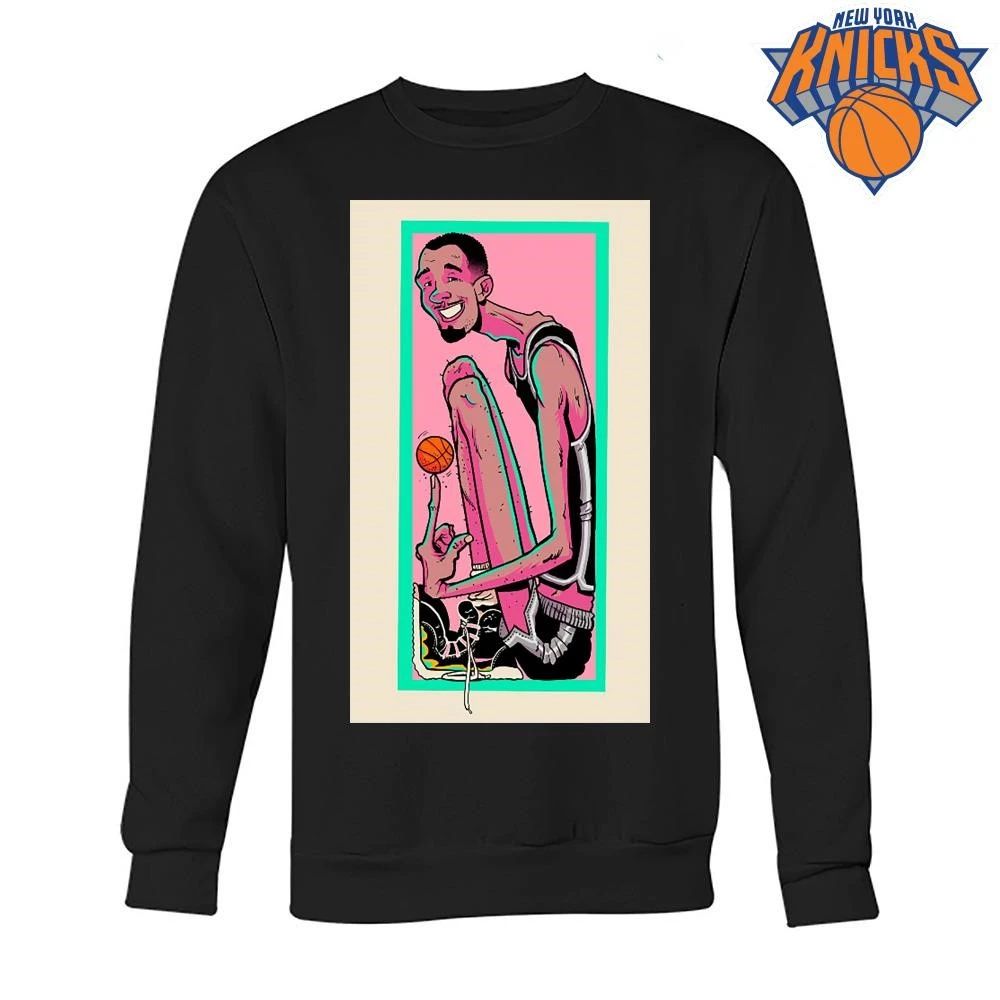 Victor Wembanyama San Antonio Spurs Tall Man Playing Basketball Caricature Funny Sport Player Spinning Ball Shirt