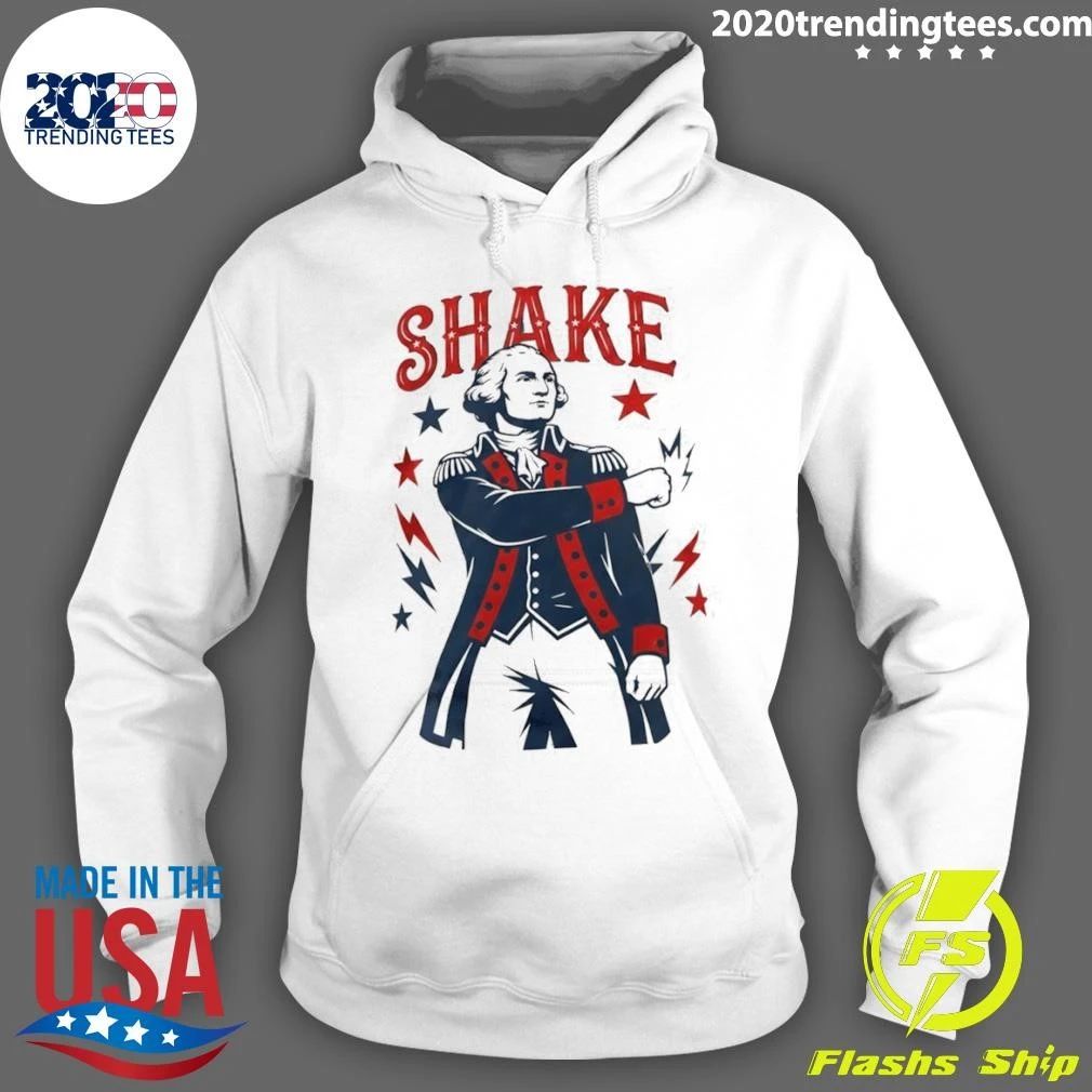 George Washington Shake American 250th 4th Of July Shirt
