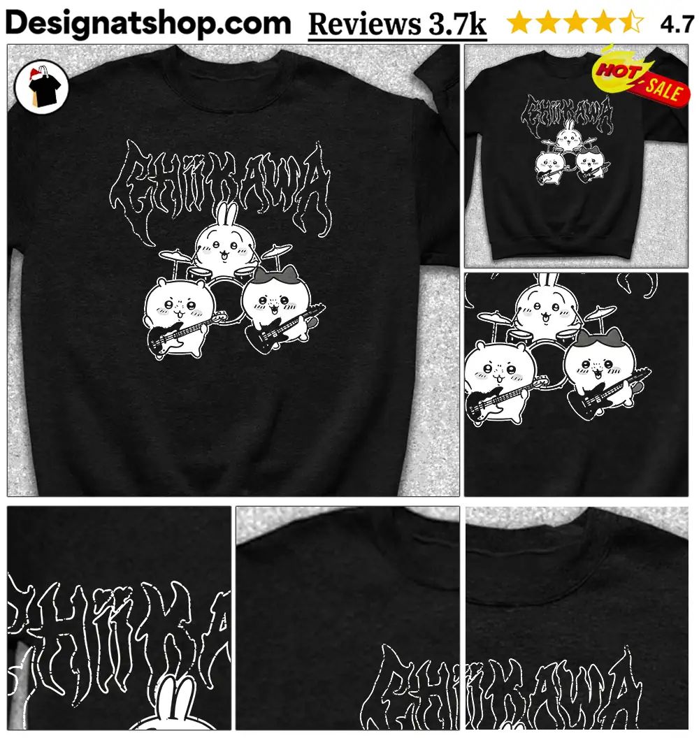 Metal Chiikawacute shirt