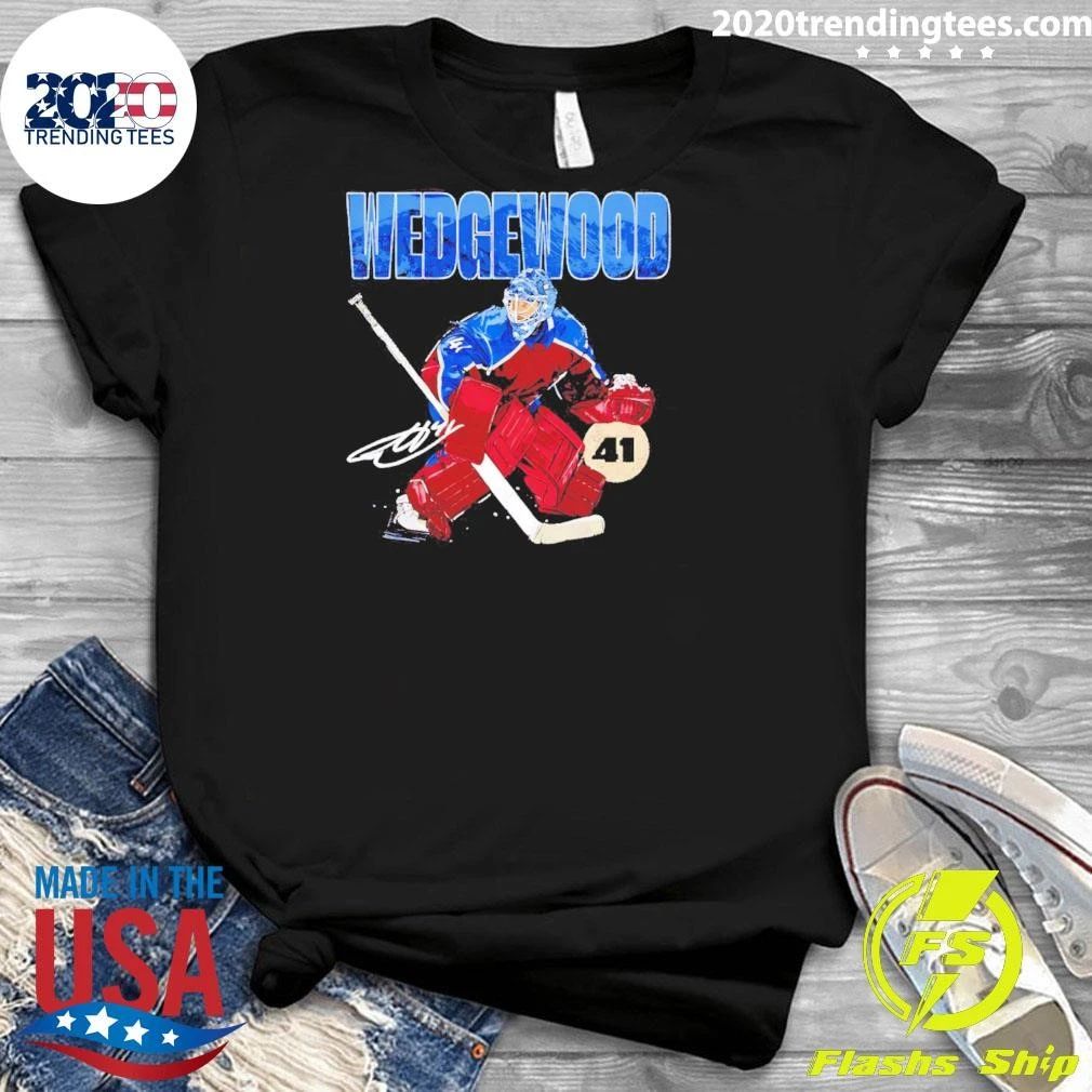 Scott Wedgewood Colorado Avalanche Goalie Shirt